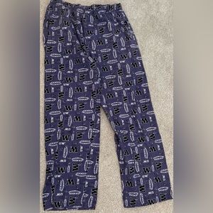 University of Washington Huskies Flannel pull on pajama pants UW Huskies